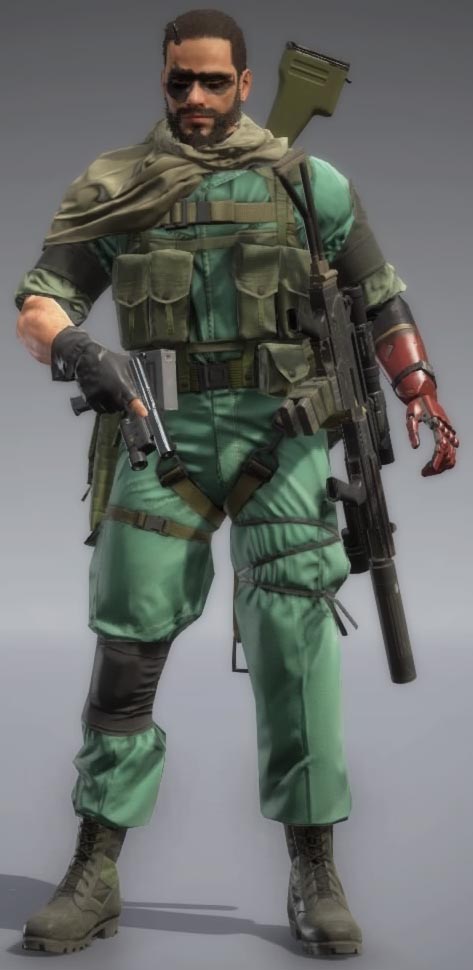 Metal Gear Solid V: The Phantom Pain форма - Железный зелёный