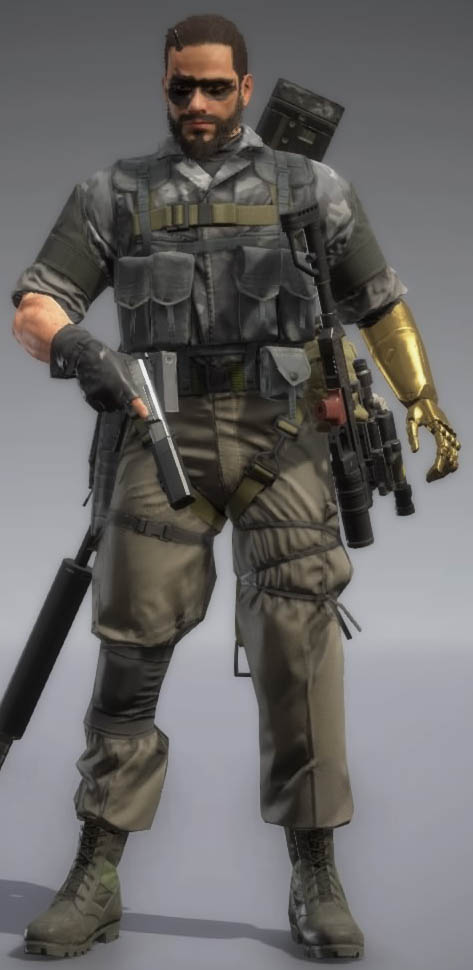 Metal Gear Solid V: The Phantom Pain форма - камуфляж "Камень", 2 цвета