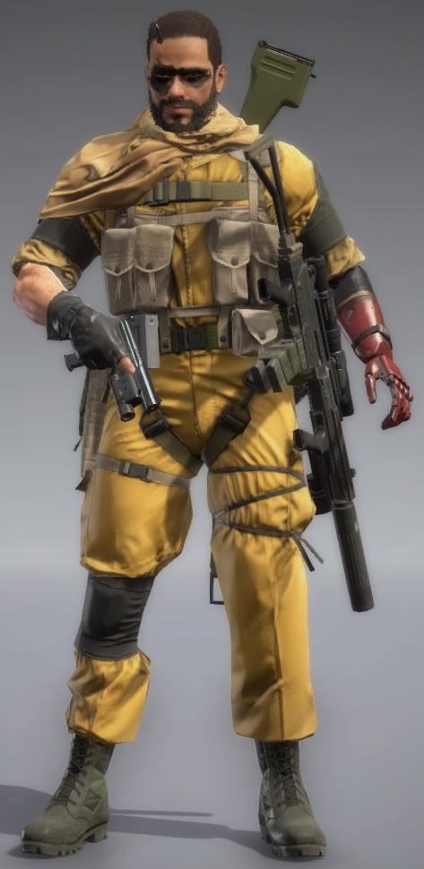 Metal Gear Solid V: The Phantom Pain форма - Камуфляжный жёлтый