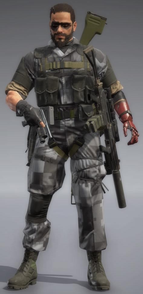 Metal Gear Solid V: The Phantom Pain форма - Квадраты