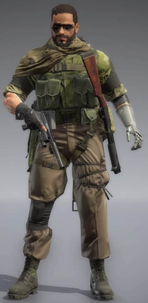 Metal Gear Solid V: The Phantom Pain камуфляж - "Лист берёзы", 2 цвета