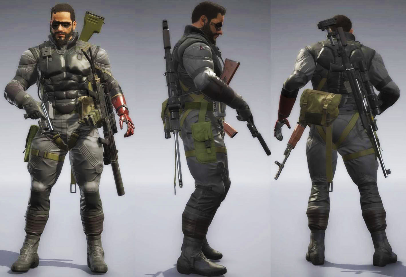 Metal Gear Solid V: The Phantom Pain Форма - Маскировочный костюм (Sneaking Suit)