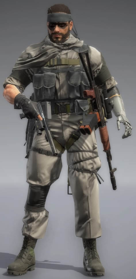 Metal Gear Solid V: The Phantom Pain форма - Светлая резина