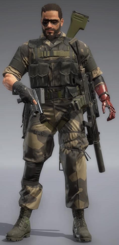 Metal Gear Solid V: The Phantom Pain форма - Пятна