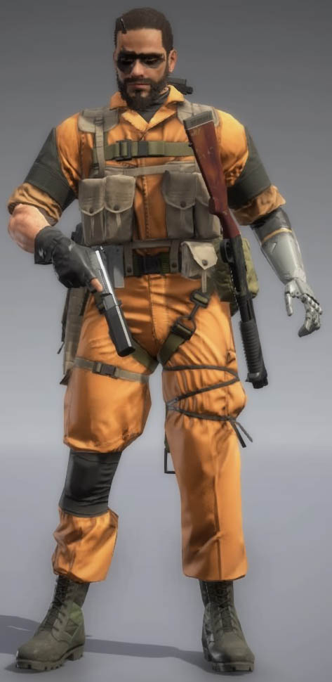 Metal Gear Solid V: The Phantom Pain форма - Стальной оранжевый