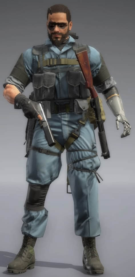 Metal Gear Solid V: The Phantom Pain форма - Стальной синий