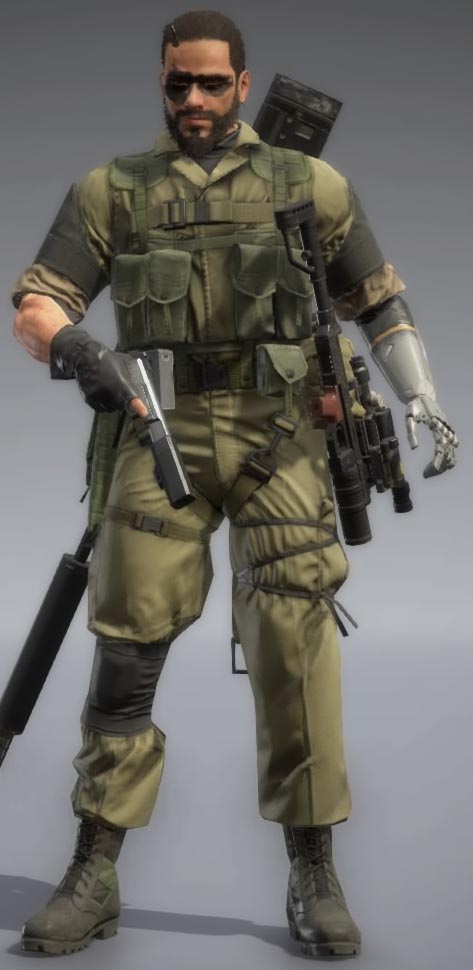 Metal Gear Solid V: The Phantom Pain форма - Стальной зелёный