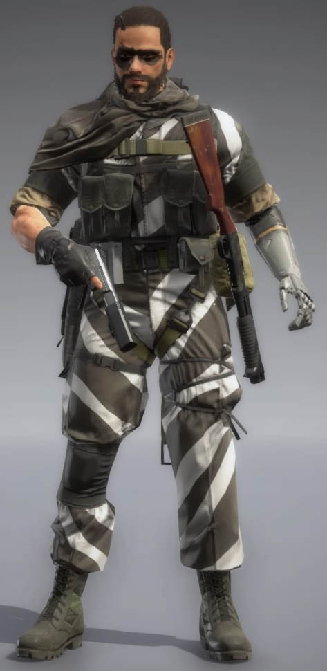 Metal Gear Solid V: The Phantom Pain форма - Зебра