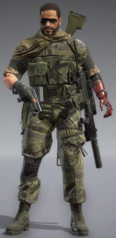 Metal Gear Solid V: The Phantom Pain форма - Зелёный тигр