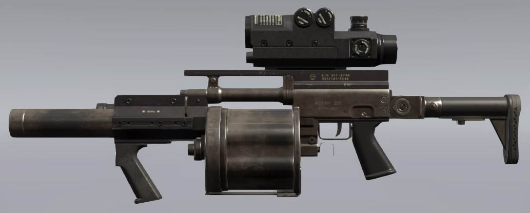 Metal Gear Solid V: The Phantom Pain гранатомёт - RGL-220 (Smoke)
