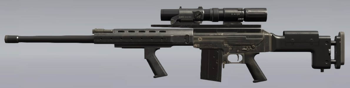 Metal Gear Solid V: The Phantom Pain снайперская винтовка - AM MRS-71 Rifle