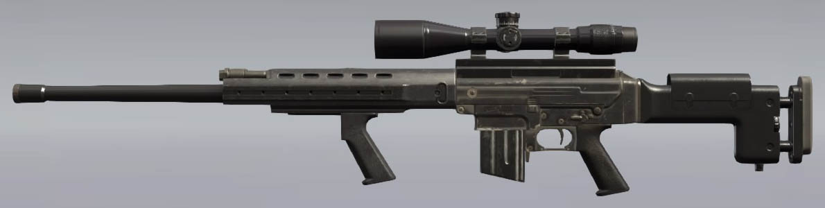 Metal Gear Solid V: The Phantom Pain снайперская винтовка - AM MRS-73 Rifle