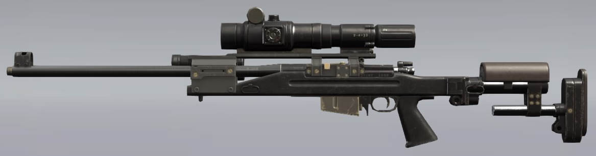 Metal Gear Solid V: The Phantom Pain снайперская винтовка - Renov-ICKX TP