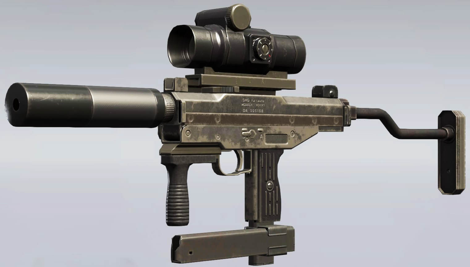 Metal Gear Solid V: The Phantom Pain Пистолет-пулемёт Ze`ev 10