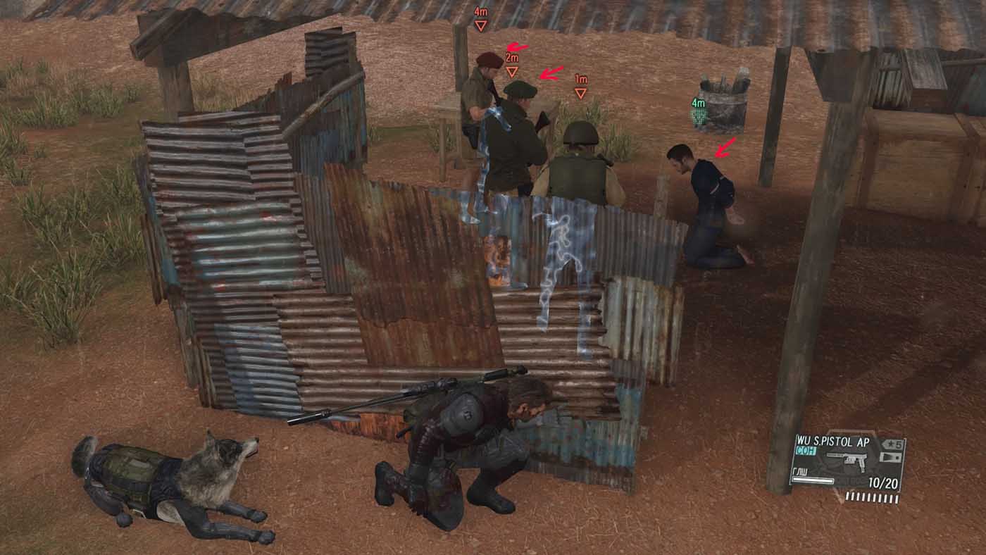 Metal Gear Solid V: The Phantom Pain Из лагеря Кизиба эвакуировано 3 пленника