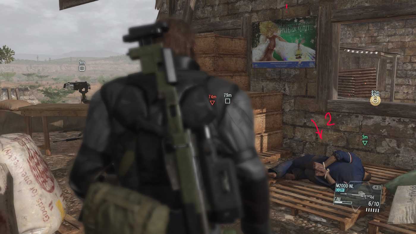 Metal Gear Solid V: The Phantom Pain Из заброшенной деревни Дитади эвакуировано 2 пленника