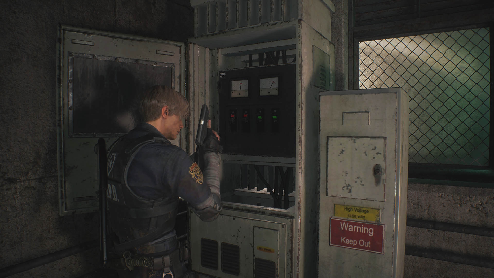 Resident Evil 2 прохождение игры - Решение головоломки панели выключателей в генераторной
